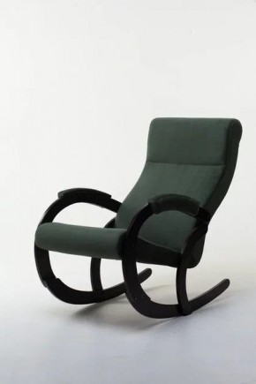 Кресло-качалка КОРСИКА 34-Т-AG (зеленый) в Тобольске - tobolsk.ok-mebel.com | фото