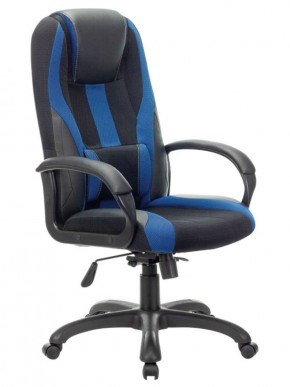 Кресло компьютерное BRABIX PREMIUM "Rapid GM-102" (экокожа/ткань, черное/синее) 532106 в Тобольске - tobolsk.ok-mebel.com | фото