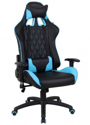 Кресло компьютерное BRABIX "GT Master GM-110" (черное/голубое) 531928 в Тобольске - tobolsk.ok-mebel.com | фото
