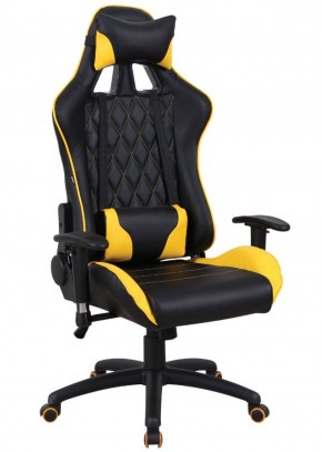 Кресло компьютерное BRABIX "GT Master GM-110" (черное/желтое) 531927 в Тобольске - tobolsk.ok-mebel.com | фото
