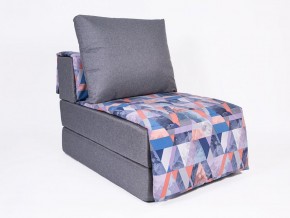 Кресло-кровать бескаркасное Харви (серый-сноу деним) в Тобольске - tobolsk.ok-mebel.com | фото
