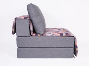 Кресло-кровать бескаркасное Харви (серый-сноу манго) в Тобольске - tobolsk.ok-mebel.com | фото 3