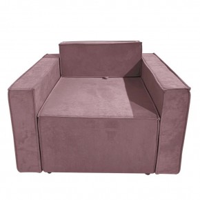 Кресло-кровать Принц КК1-ВР (велюр розовый) в Тобольске - tobolsk.ok-mebel.com | фото