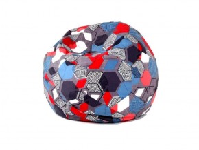 Кресло-мешок Мяч M (Geometry Slate) в Тобольске - tobolsk.ok-mebel.com | фото