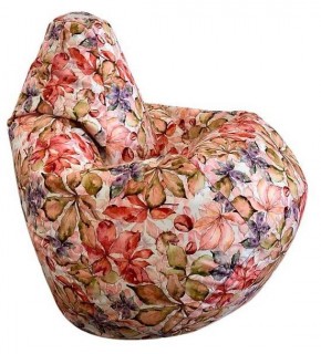 Кресло-мешок Цветы L в Тобольске - tobolsk.ok-mebel.com | фото 1