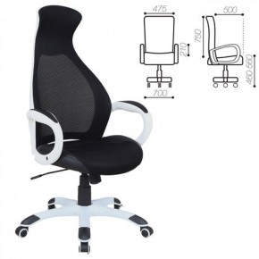 Кресло офисное BRABIX PREMIUM "Genesis EX-517" (белый/черный) 531573 в Тобольске - tobolsk.ok-mebel.com | фото