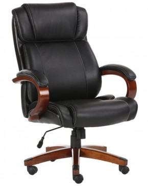 Кресло офисное BRABIX PREMIUM "Magnum EX-701" (дерево, рециклированная кожа, черное) 531827 в Тобольске - tobolsk.ok-mebel.com | фото 1