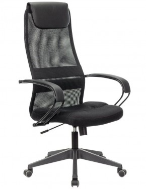 Кресло офисное BRABIX PREMIUM "Stalker EX-608 PL" (ткань-сетка/кожзам, черное) 532090 в Тобольске - tobolsk.ok-mebel.com | фото