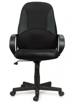 Кресло офисное BRABIX "City EX-512" (кожзам черный, ткань черная) 531407 в Тобольске - tobolsk.ok-mebel.com | фото 4