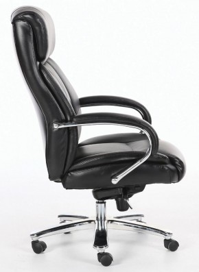 Кресло офисное BRABIX "Direct EX-580" (хром/рециклированная кожа/черное) 531824 в Тобольске - tobolsk.ok-mebel.com | фото 3