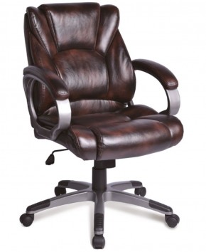 Кресло офисное BRABIX "Eldorado EX-504" (коричневое) 530875 в Тобольске - tobolsk.ok-mebel.com | фото