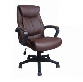 Кресло офисное BRABIX "Enter EX-511" (экокожа/коричневая) 531163 в Тобольске - tobolsk.ok-mebel.com | фото 1