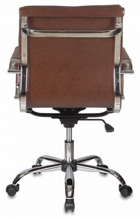 Кресло руководителя Бюрократ CH-993-LOW/BROWN коричневый в Тобольске - tobolsk.ok-mebel.com | фото 4