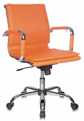 Кресло руководителя Бюрократ CH-993-LOW/ORANGE оранжевый в Тобольске - tobolsk.ok-mebel.com | фото