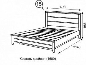 Кровать 1600 с ПМ София 15 в Тобольске - tobolsk.ok-mebel.com | фото 3