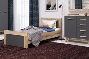 Кровать 900 Вега Скандинавия в Тобольске - tobolsk.ok-mebel.com | фото 3