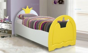 Кровать детская Корона (800*1600) МДФ матовый в Тобольске - tobolsk.ok-mebel.com | фото 1