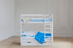 Кровать двухъярусная без крыши 80*190 Белый в Тобольске - tobolsk.ok-mebel.com | фото 4