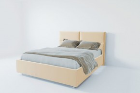 Кровать Корсика с ПМ 1200 (экокожа бежевая) в Тобольске - tobolsk.ok-mebel.com | фото 2