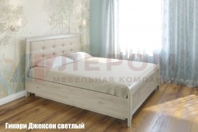 Кровать КР-1033 с мягким изголовьем в Тобольске - tobolsk.ok-mebel.com | фото
