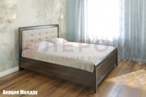 Кровать КР-1033 с мягким изголовьем в Тобольске - tobolsk.ok-mebel.com | фото 2