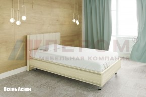 Кровать КР-2012 с мягким изголовьем в Тобольске - tobolsk.ok-mebel.com | фото