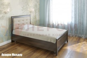 Кровать КР-2031 с мягким изголовьем в Тобольске - tobolsk.ok-mebel.com | фото 3
