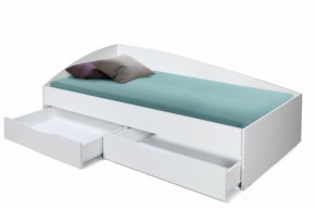 Кровать одинарная "Фея - 3" асимметричная 1900х800 (белая) в Тобольске - tobolsk.ok-mebel.com | фото 2