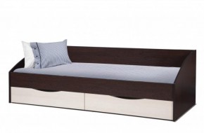 Кровать одинарная "Фея - 3" симметричная New (2000Х900) венге/вудлайн кремовый в Тобольске - tobolsk.ok-mebel.com | фото 1