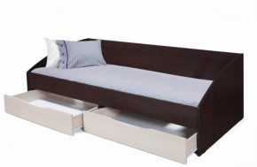 Кровать одинарная "Фея - 3" симметричная New (2000Х900) венге/вудлайн кремовый в Тобольске - tobolsk.ok-mebel.com | фото 2