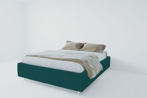 Кровать Подиум с ортопедическим основанием 800 (велюр бирюзовый) в Тобольске - tobolsk.ok-mebel.com | фото