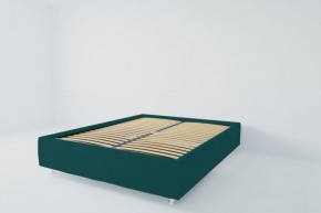 Кровать Подиум с ортопедическим основанием 800 (велюр бирюзовый) в Тобольске - tobolsk.ok-mebel.com | фото 2