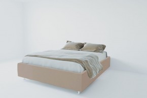 Кровать Подиум с ортопедическим основанием 800 (велюр серый) в Тобольске - tobolsk.ok-mebel.com | фото