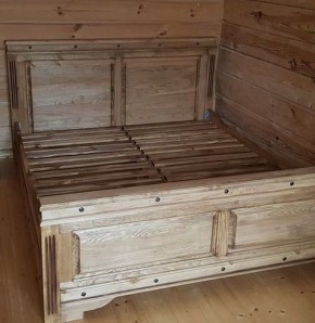 Кровать "Викинг 01" 1800 массив в Тобольске - tobolsk.ok-mebel.com | фото 2
