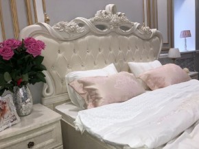 Кровать с мягким изголовьем Афина 1600 (крем корень) в Тобольске - tobolsk.ok-mebel.com | фото 3