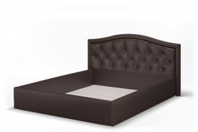 Кровать Стелла 1200 + Основание (Лесмо brown) коричневый в Тобольске - tobolsk.ok-mebel.com | фото 2