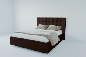 Кровать Венеция без основания 900 (экокожа коричневая) в Тобольске - tobolsk.ok-mebel.com | фото