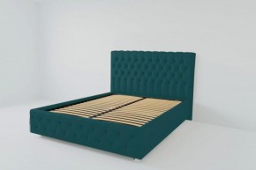 Кровать Версаль с ортопедическим основанием 800 (велюр бирюзовый) в Тобольске - tobolsk.ok-mebel.com | фото 1