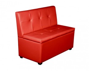Кухонный диван Уют-1 (1000) Красный в Тобольске - tobolsk.ok-mebel.com | фото 1