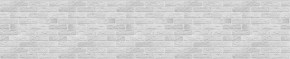 Кухонный фартук 610х3000х1,5 (композит) КМ Кирпич серый в Тобольске - tobolsk.ok-mebel.com | фото 1