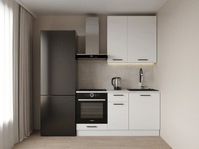 Кухонный гарнитур Белый Глянец 1600 h950 (Стол. 38мм) в Тобольске - tobolsk.ok-mebel.com | фото