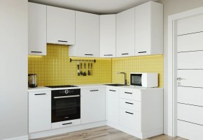 Кухонный гарнитур Белый Глянец 2200*1600 h950 (Стол. 26мм) в Тобольске - tobolsk.ok-mebel.com | фото