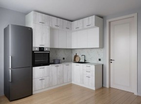 Кухонный гарнитур Бланка 2200*1700 (Стол. 26мм) в Тобольске - tobolsk.ok-mebel.com | фото