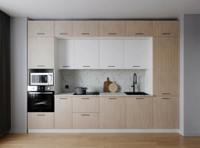 Кухонный гарнитур Демо 3400 (Стол. 38мм) в Тобольске - tobolsk.ok-mebel.com | фото