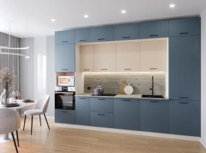 Кухонный гарнитур Фьюжн 3400 (Стол. 26мм) в Тобольске - tobolsk.ok-mebel.com | фото