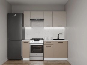 Кухонный гарнитур Каппучино 1800 (Стол. 38мм) в Тобольске - tobolsk.ok-mebel.com | фото