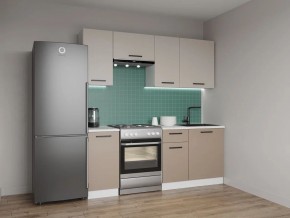 Кухонный гарнитур Каппучино 2000 (Стол. 38мм) в Тобольске - tobolsk.ok-mebel.com | фото