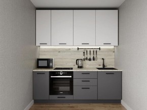 Кухонный гарнитур Меренга 2200 h950 (Стол. 26мм) в Тобольске - tobolsk.ok-mebel.com | фото
