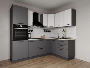 Кухонный гарнитур Меренга 2400*1600 (Стол. 26мм) в Тобольске - tobolsk.ok-mebel.com | фото