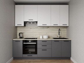 Кухонный гарнитур Меренга 2400 h950 (Стол. 26мм) в Тобольске - tobolsk.ok-mebel.com | фото